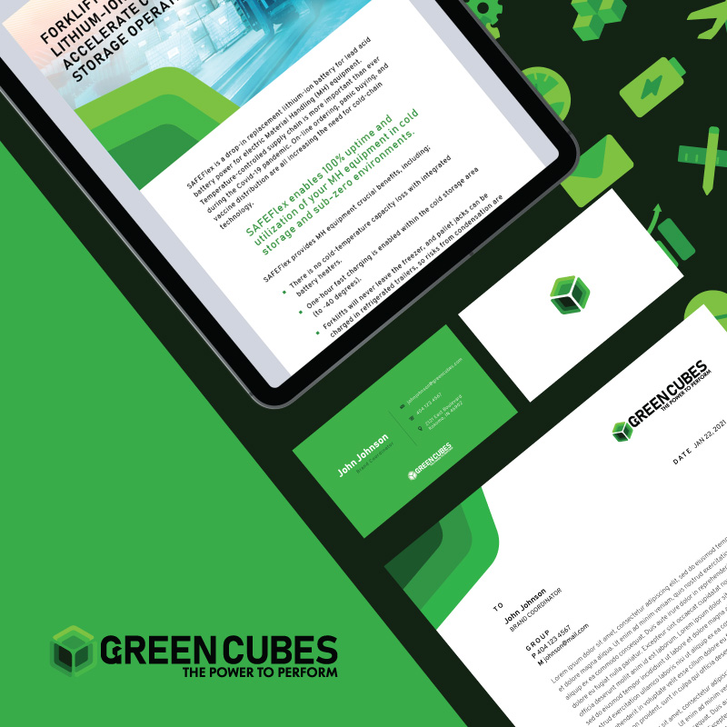 Charging Up Visual Identity Case Study